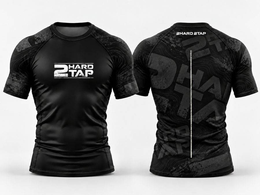 2H2T Basic rashguard, white